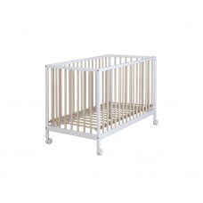 Cuna Mountain Blanco y Cera Natural 120x60 de Micuna